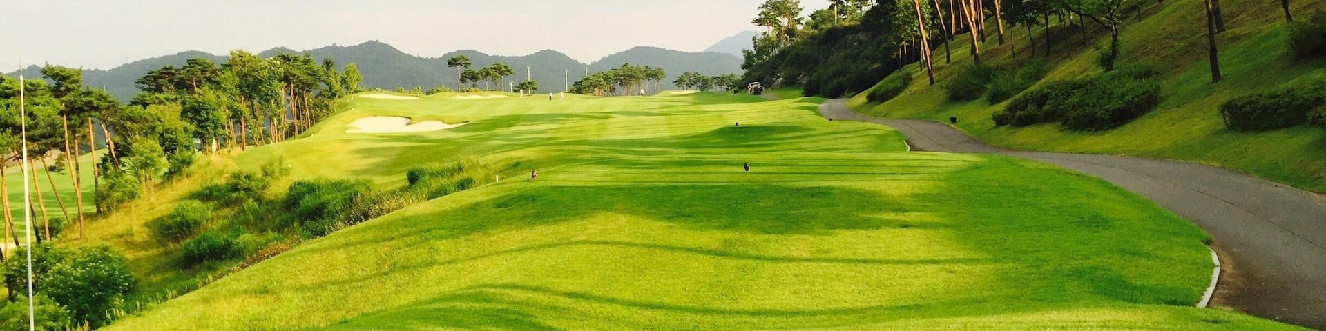 good place for golf, is located in southwest south korea.