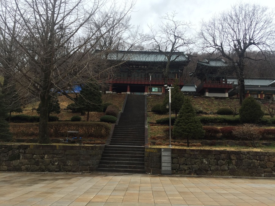Temple at Jiri mountain of Hadong.