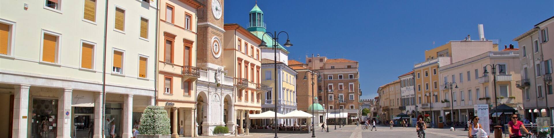 Piazza Tre Martiri featuring a square or plaza