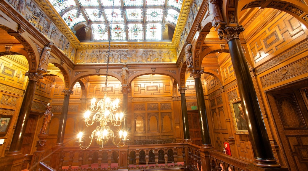 Two Temple Place which includes interior views and heritage elements