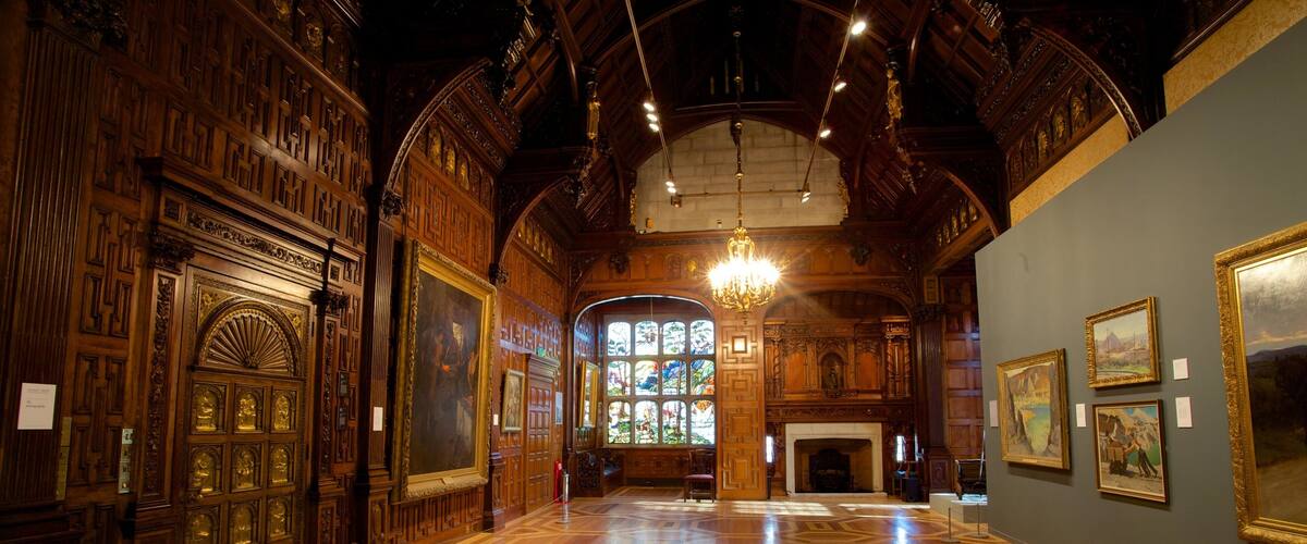 Two Temple Place showing heritage elements and interior views