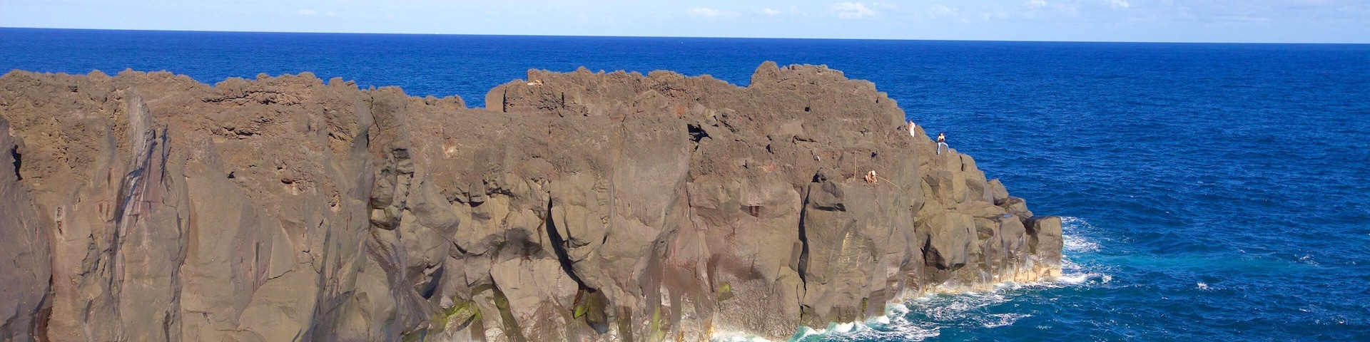 Cape Mechant showing rocky coastline