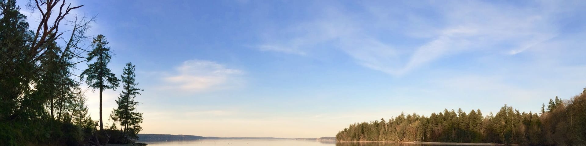 A little sunset view from the beautiful Penrose Point State Park. #GoldenHour #TakeAHike