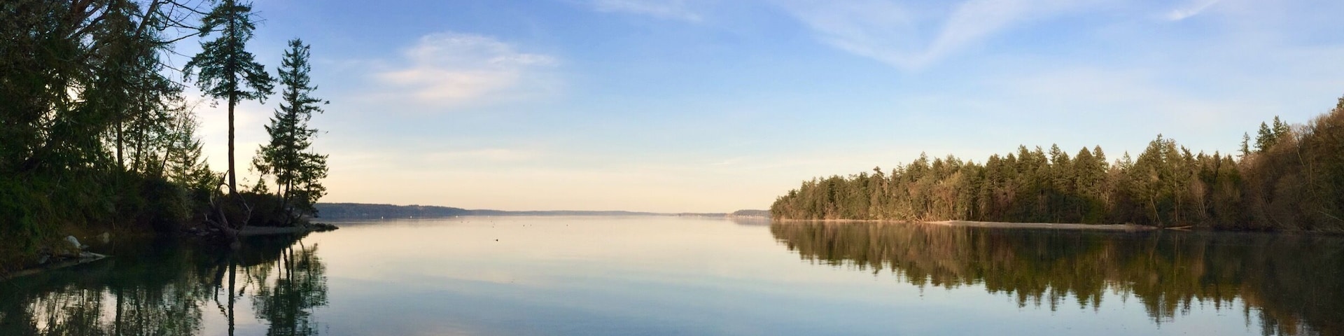 A little sunset view from the beautiful Penrose Point State Park. #GoldenHour #TakeAHike