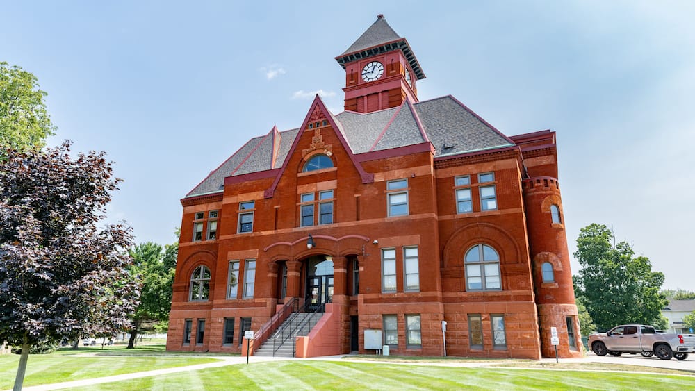 Mason County Courthouse in Ludington, Michigan