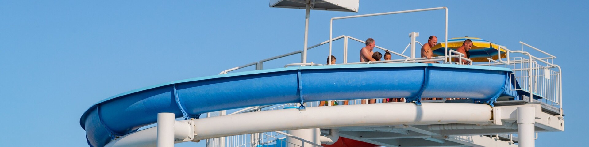 Beach Village Water Park showing a waterpark