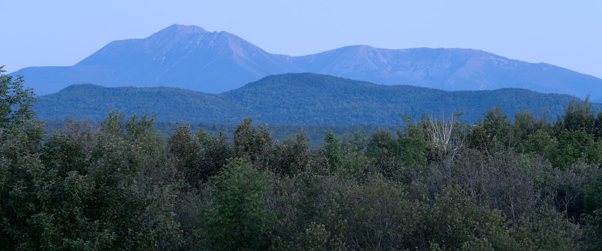 Mount Katahdin Dawn - Panoramic