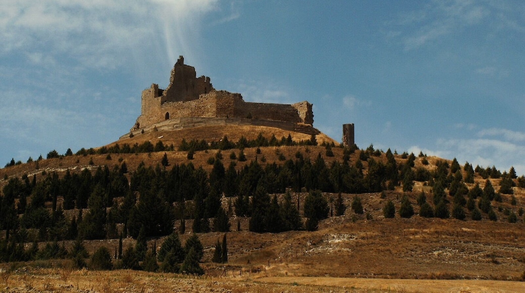 Ruinas del castillo de Castrojeriz (Burgos, España).