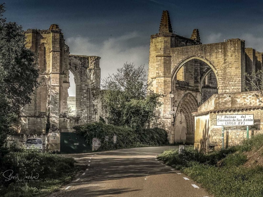 St Anton Monastery along the Camino de Santiago Trail