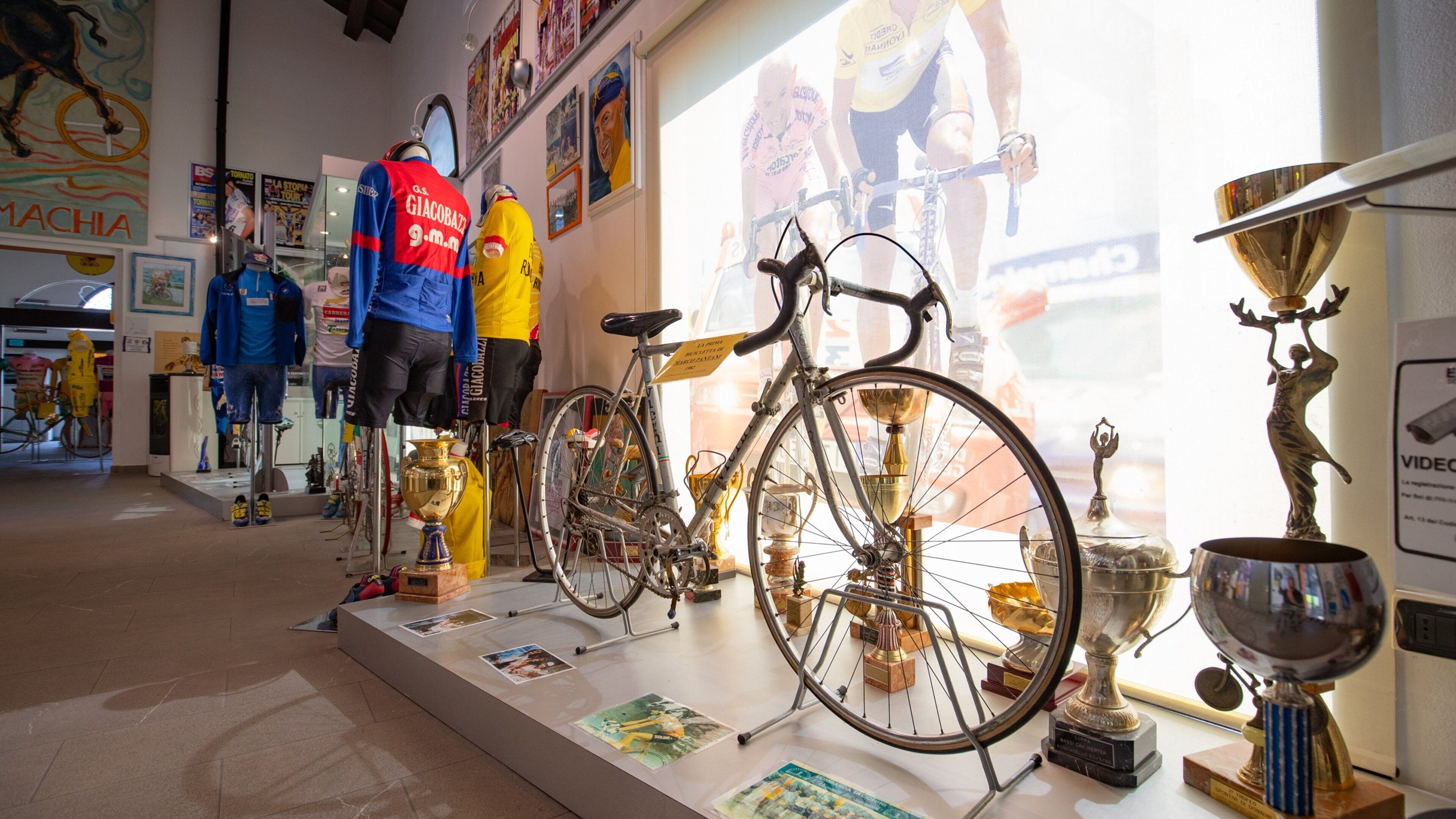 Spazio Pantani Museum which includes interior views