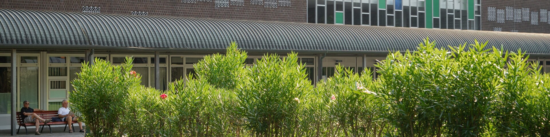 Cervia Thermal Baths which includes a park and signage