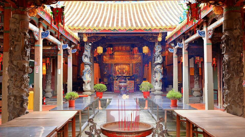 Heritage building (Place of worship) at Beipu Township, Hsinchu County, Taiwan