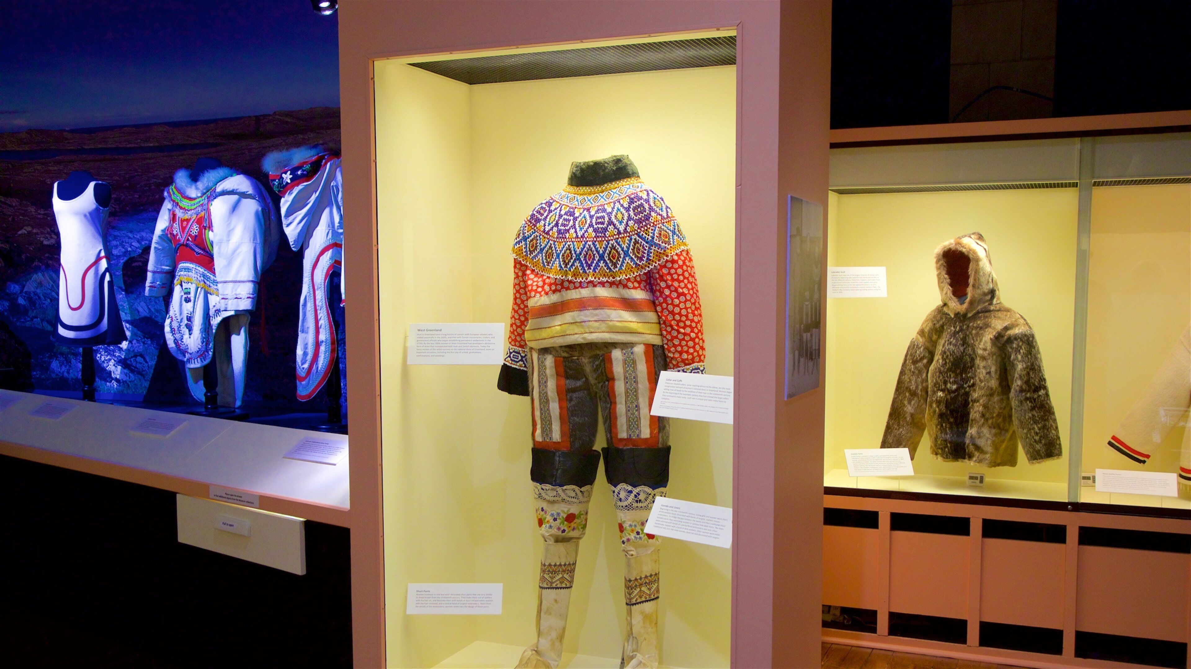 พิพิธภัณฑ์อาร์คติก Peary-MacMillan เนื้อเรื่องที่ การตกแต่งภายใน