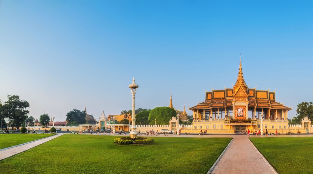 Panorama of the Moonlight Pavilion, Phnom Penh, Cambodia