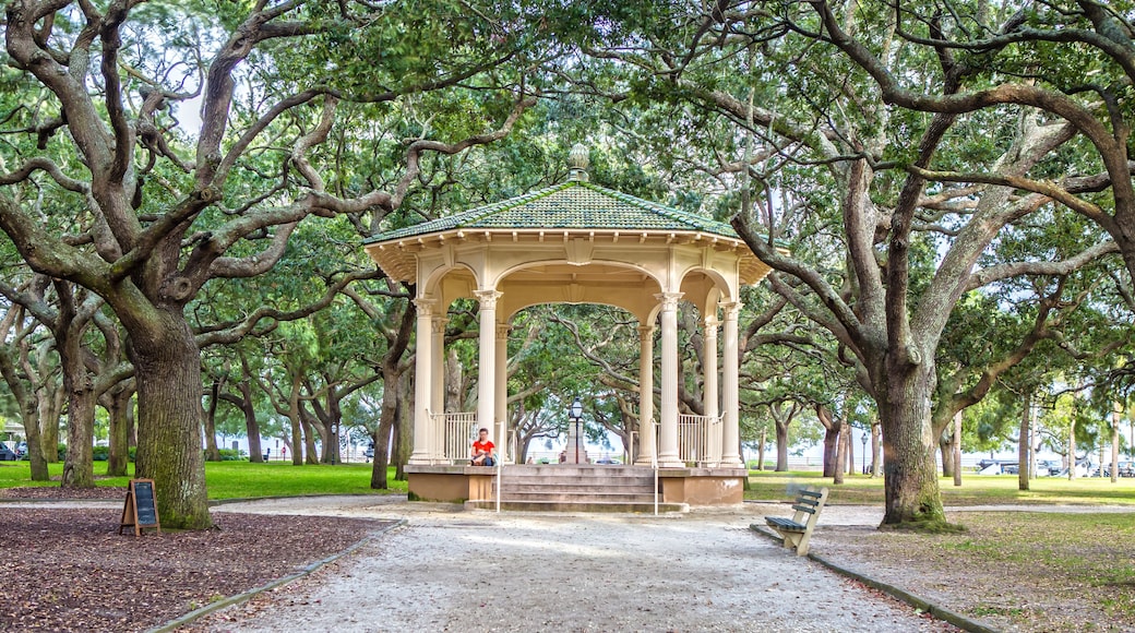 Pavilion at White Point Garden in Charleston, SC