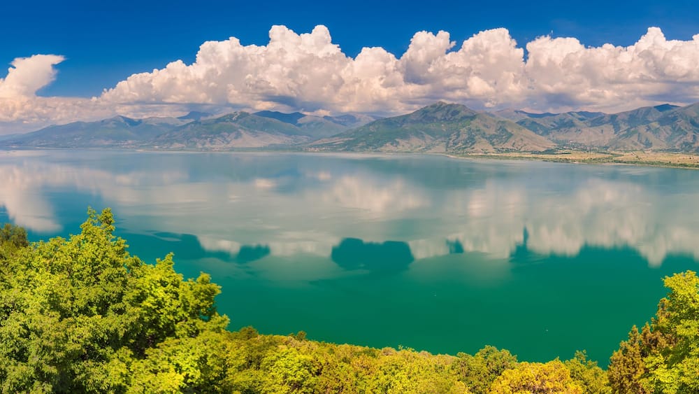 Reflections on Prespa Lake