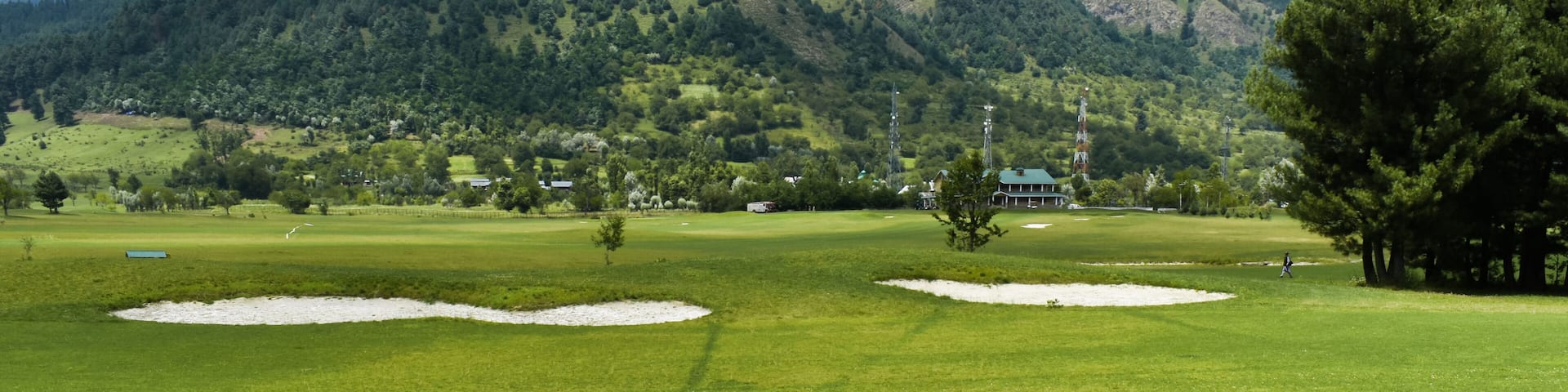 A beautiful landscape view at Kashmir India