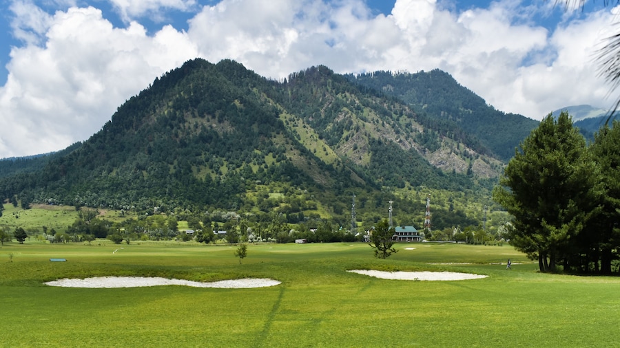 A beautiful landscape view at Kashmir India