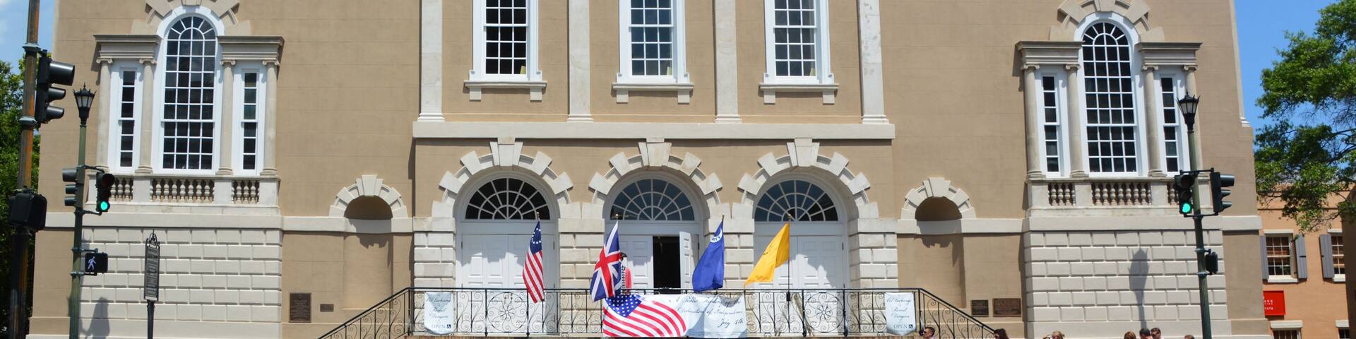 Exchange & Provost Dungeon or Custom House, and The Exchange, is a historic building. It is now a museum operated by the Daughters of the American Revolution. Charleston SC