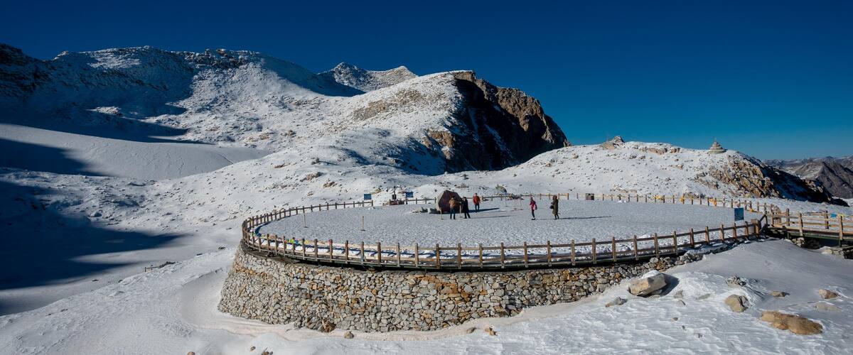 Explore the pristine beauty of Dagu Glacier, Sichuan - a natural wonder with glaciers, wildlife, lakes, and mountains.