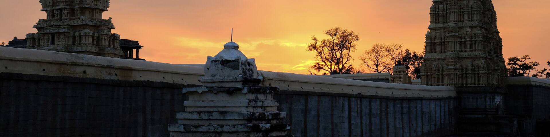 Virupaksha Temple is located in Hampi in the Ballari district of Karnataka, India. It is part of the Group of Monuments at Hampi, designated as a UNESCO World Heritage Site