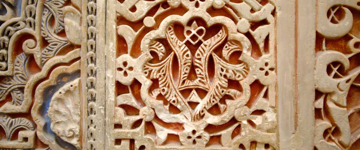 Andalucía mostrando arte, vista interna y un castillo