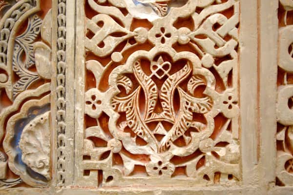 Andalousie mettant en vedette chùteau ou palais, art et vues intérieures