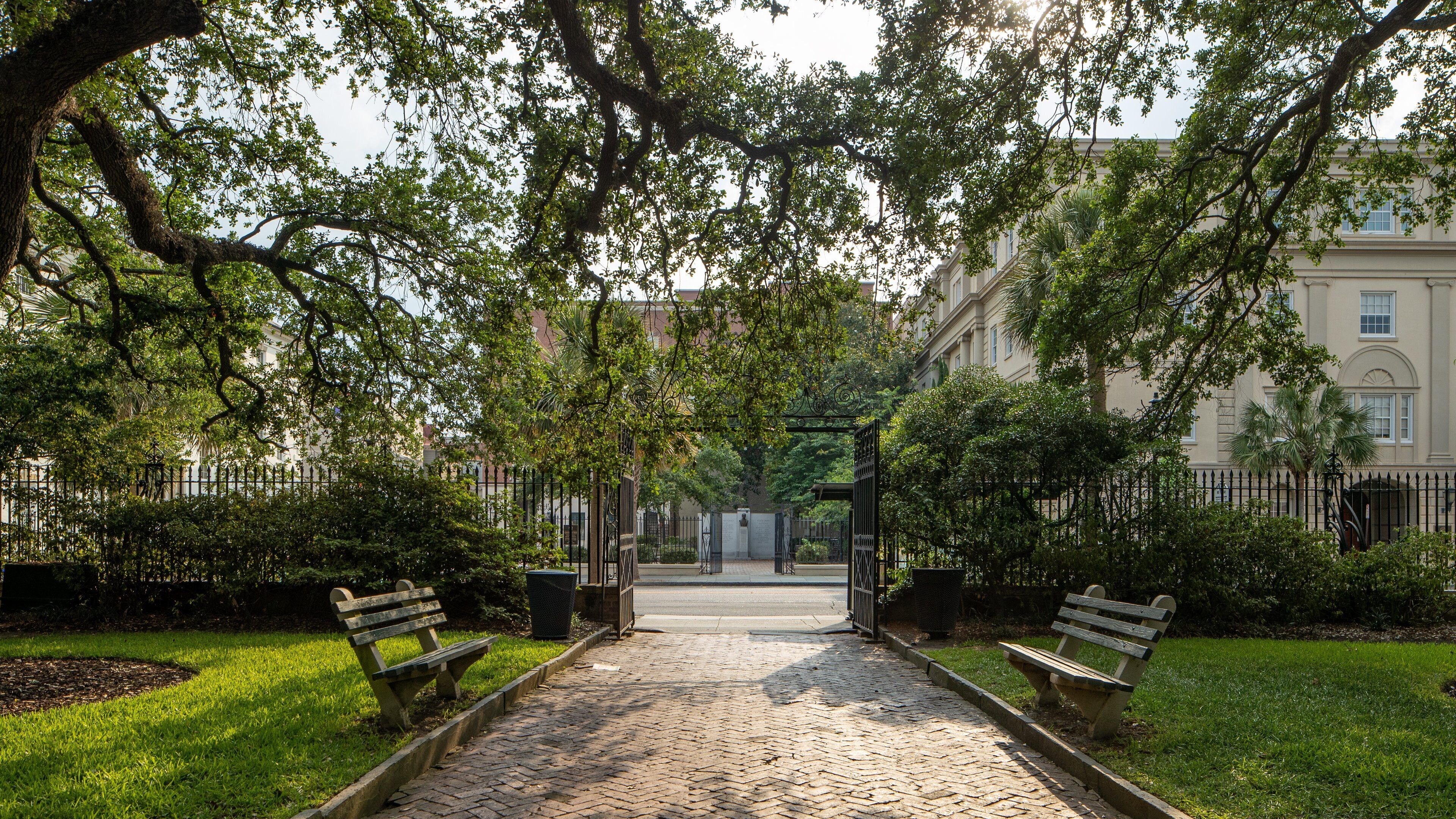Washington Square featuring a park