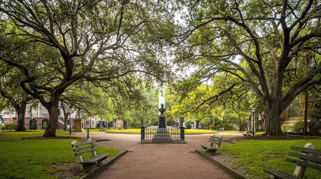 Washington Square featuring a park