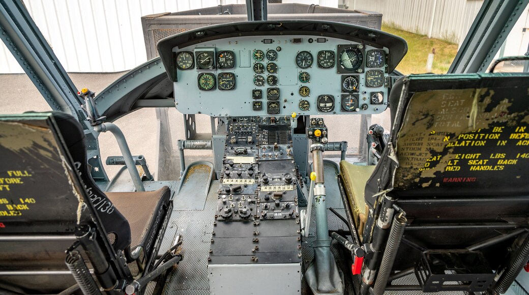 Olympic Flight Museum which includes aircraft and interior views