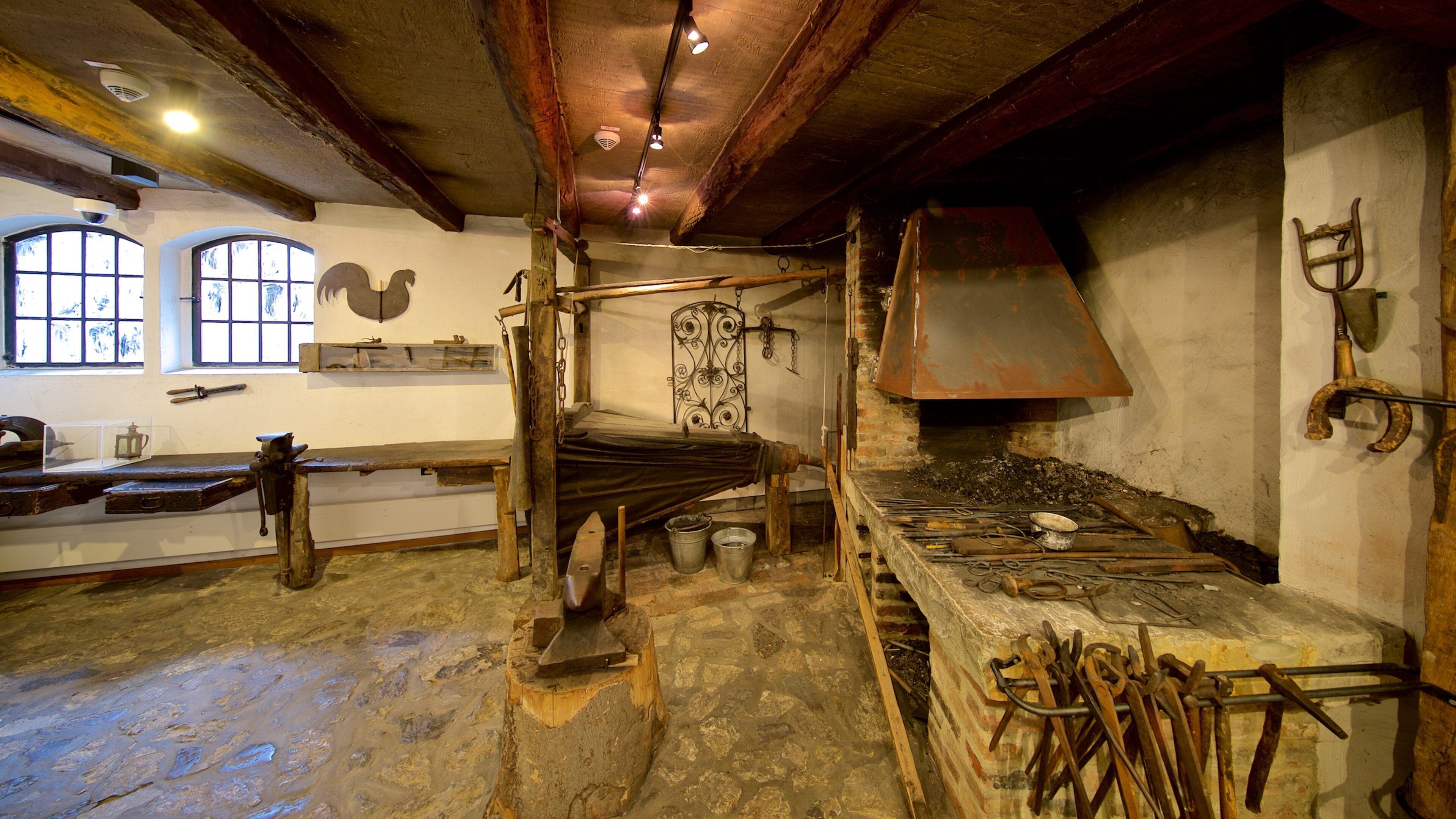 Kreismuseum Wewelsburg fasiliteter samt innendørs og kulturarv