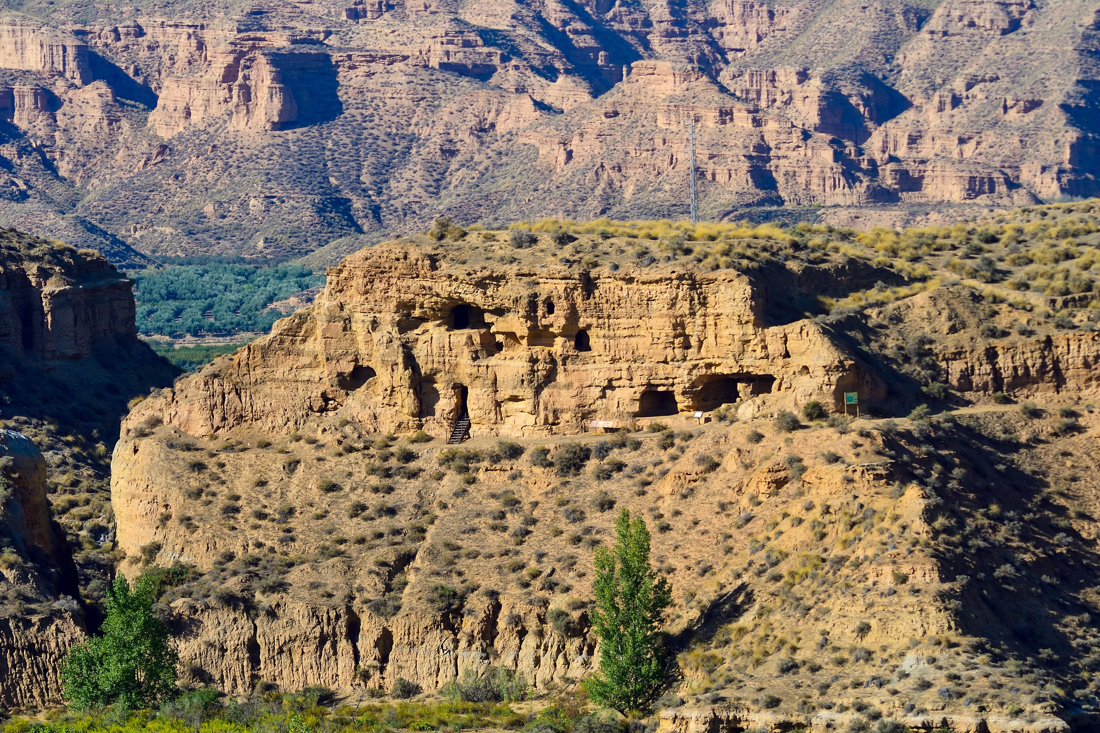 Caves of Tia Micaela in Cortes de Graena, Granada.