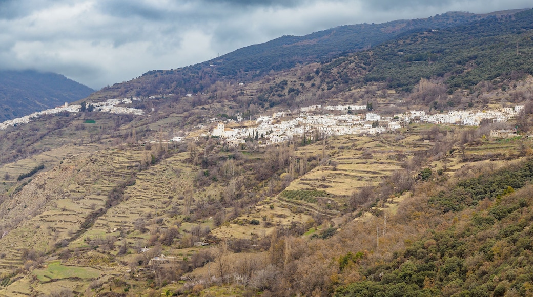 Bubion and Capileira from Pampaneira village in Alpajurra of Granada province, Spain