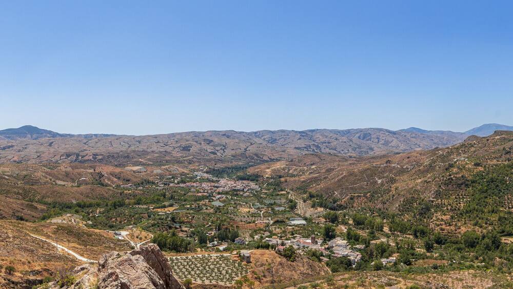 Sierra nevada National park landscape