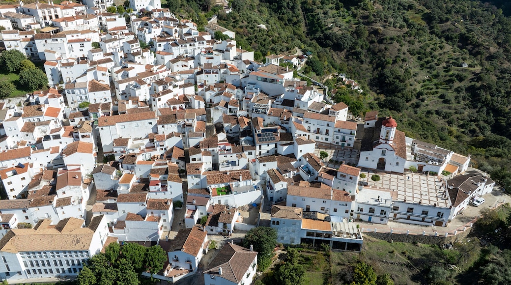 Municipio de Genalguacil en el valle del Genal, Andalucía