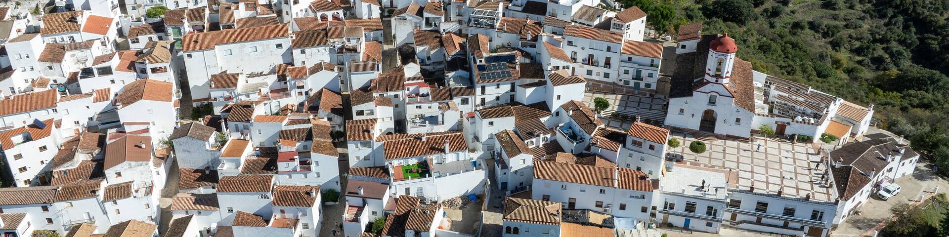 Municipio de Genalguacil en el valle del Genal, Andalucía