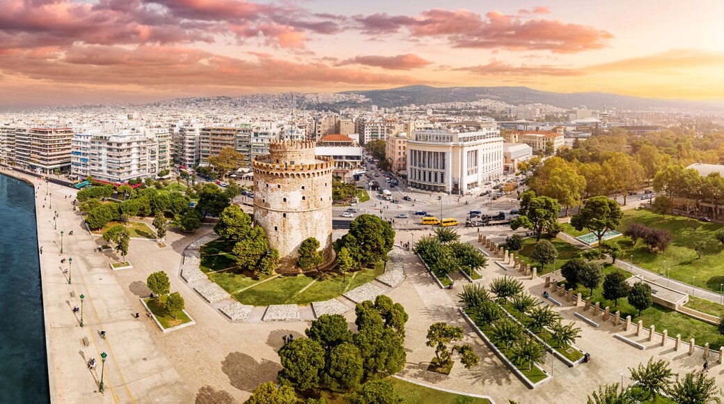 Oude stad van Thessaloniki
