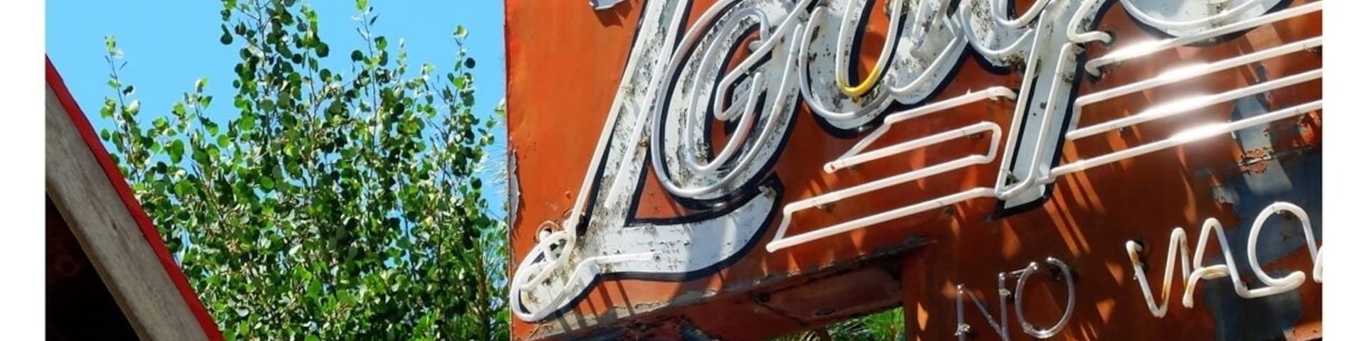 Here's an example of some of the neat 50s-style ephemera you'll encounter as you travel West up the river from Naches.