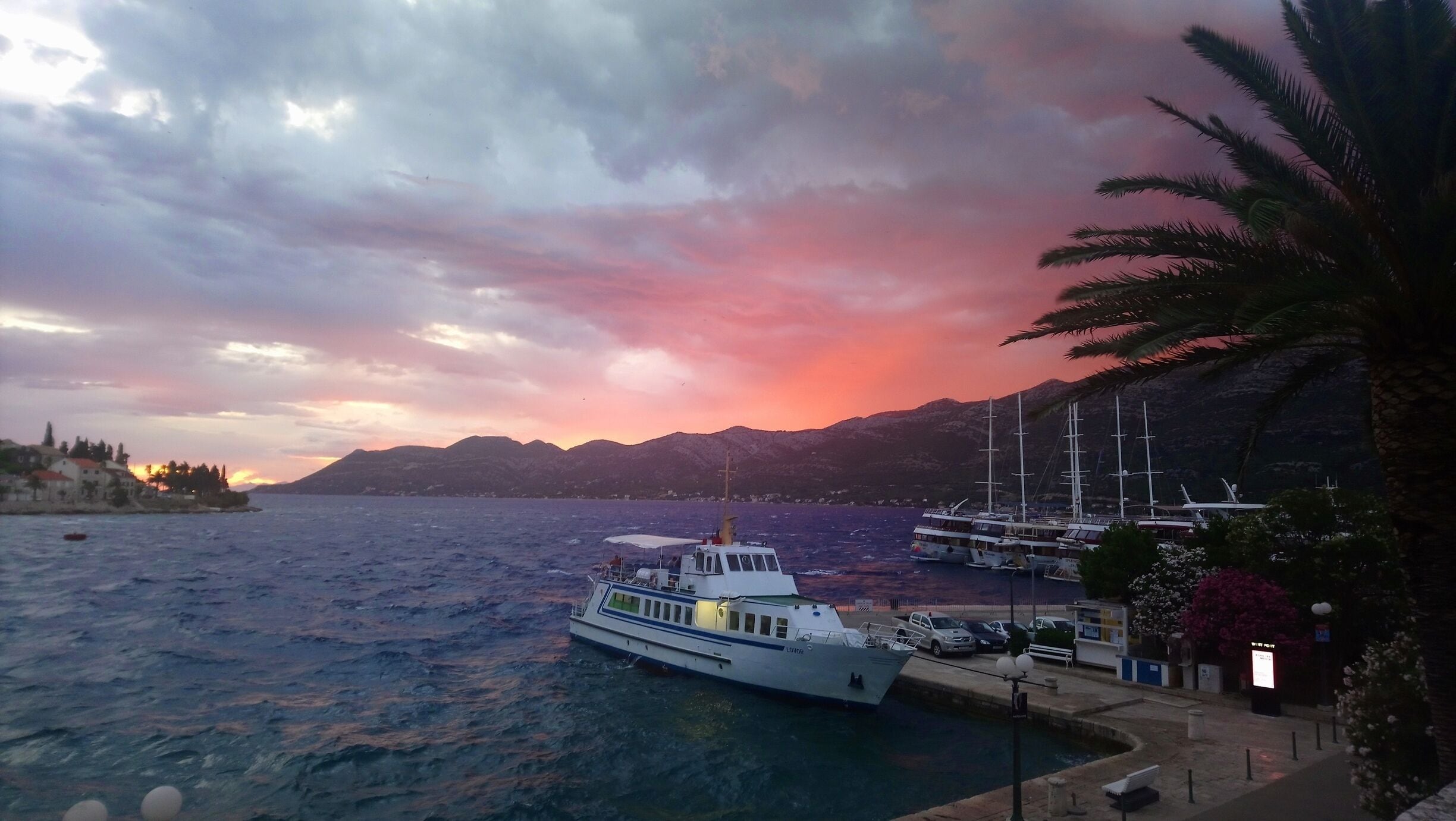 Korcula is definitely worth the ferry trip from Split or Hvar for the sunset alone! 