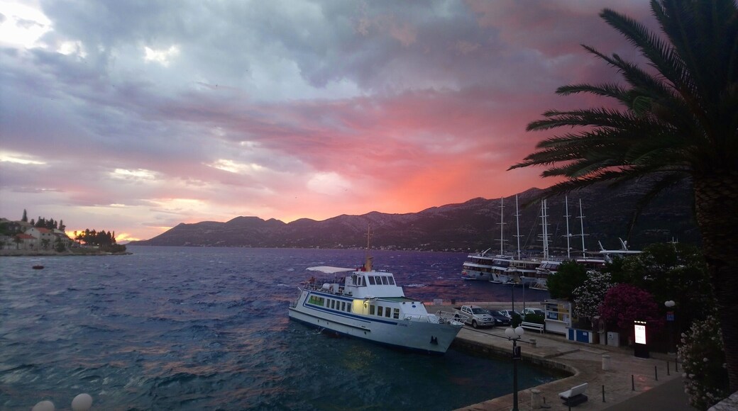 Korcula is definitely worth the ferry trip from Split or Hvar for the sunset alone!