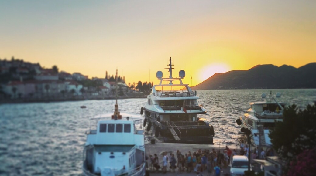 Dinner and cocktails at Tramonto.