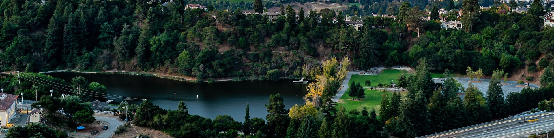 Sunrise over the San Francisco Bay Area
