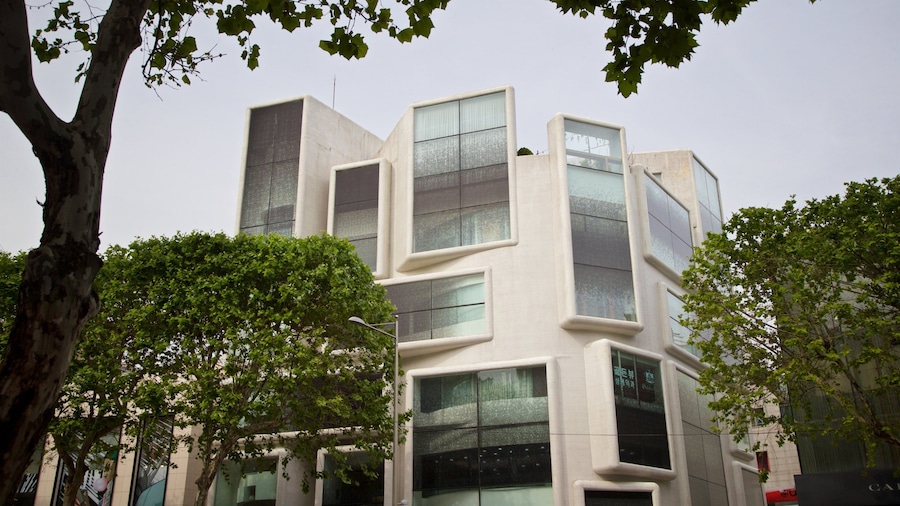 Cheongdam showing modern architecture