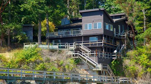 Orcas Island som inkluderer hus