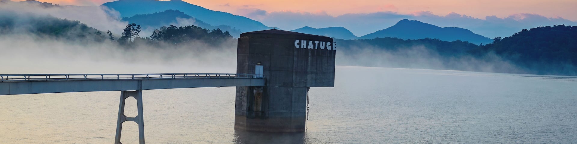 beautiful scenery during sunrise