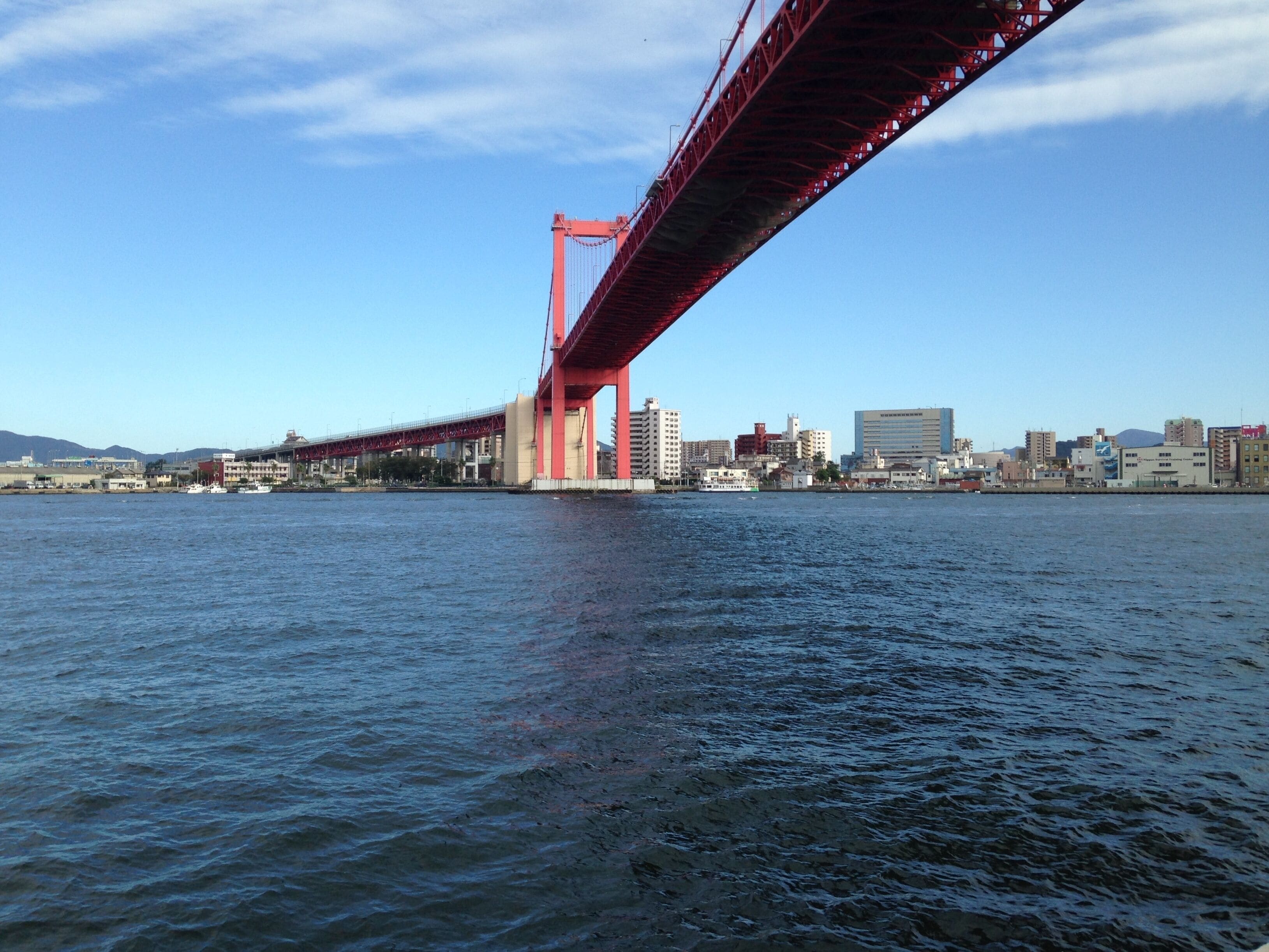 若松側より望む若戸大橋