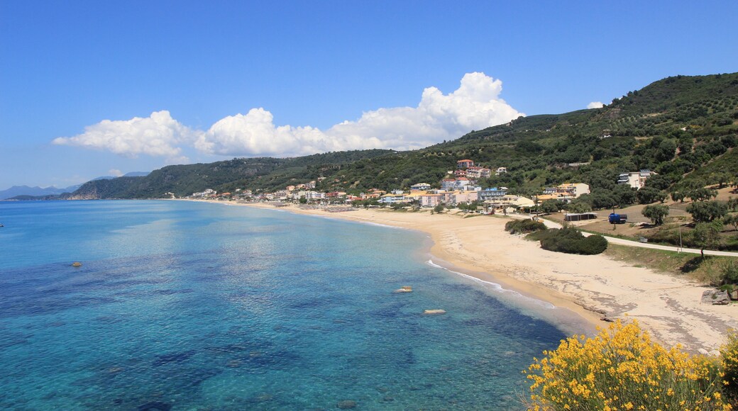 Vrachos - Loutsa beach is a large sandy beach near Parga in the region of Preveza in Greece.