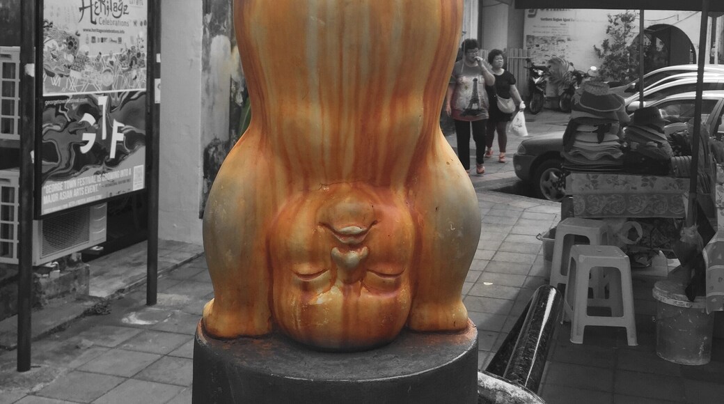 An interesting icon at Georgetown Penang.