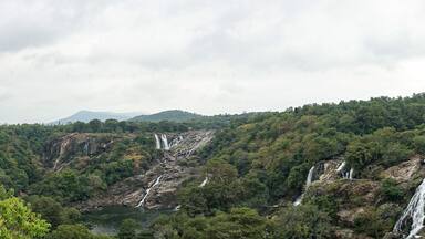 India, Karnataka, Barachukki Waterfalls,