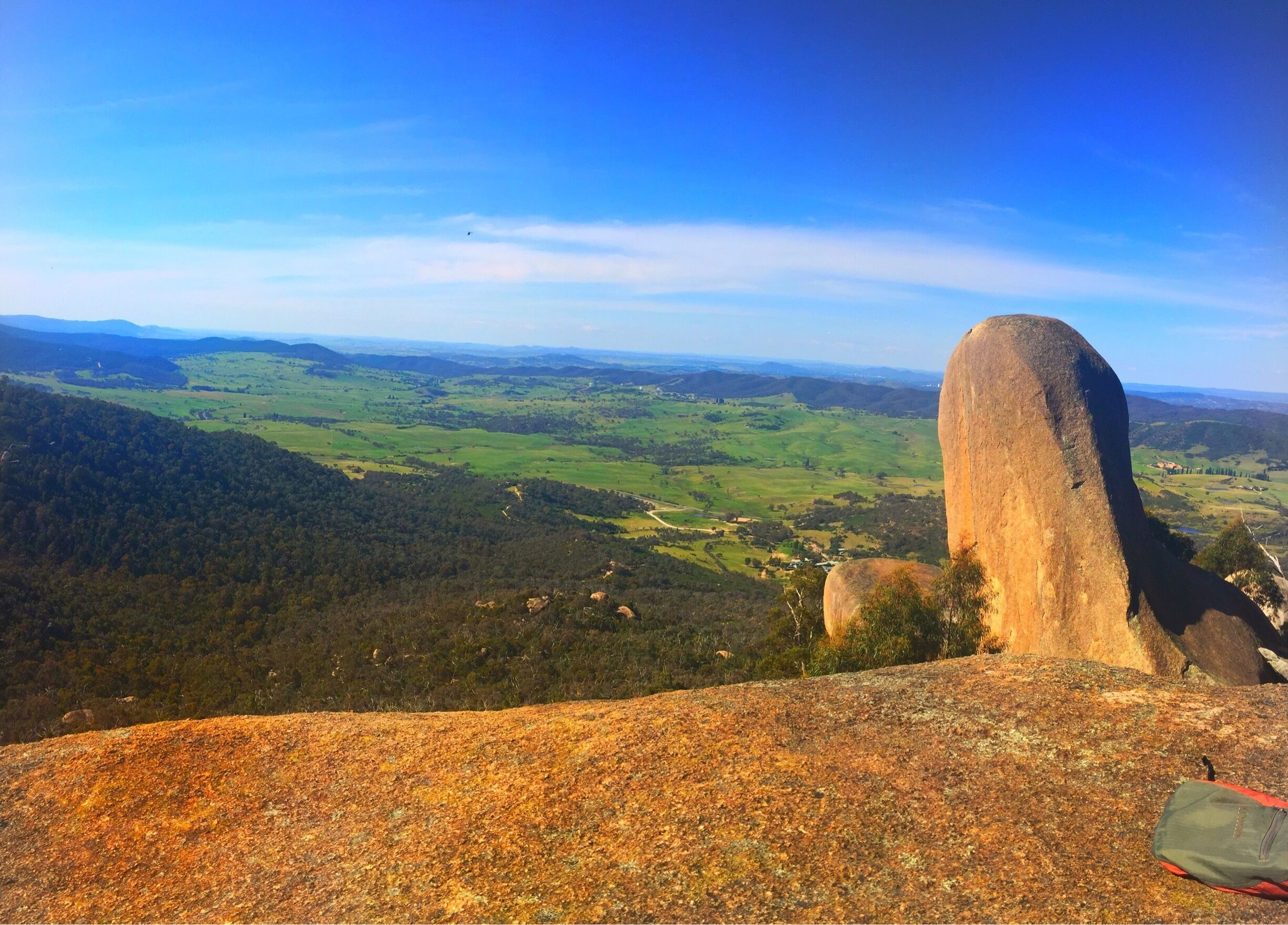 Gibraltar Peak is located within Tidbinbilla Nature Reserve in Canberra, Australia. The last bit of the climb is steep but worth the effort for the gorgeous views. #tidbinbilla #gibraltarpeak #canberra #australia #hiking #nature #beautifulviews   